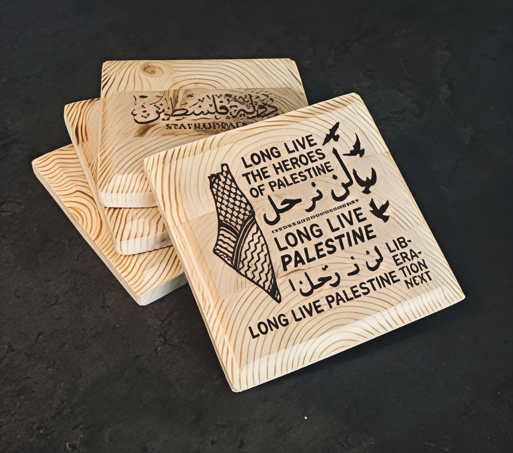 Furu – Palestina 4-pack (Lasergravyr)